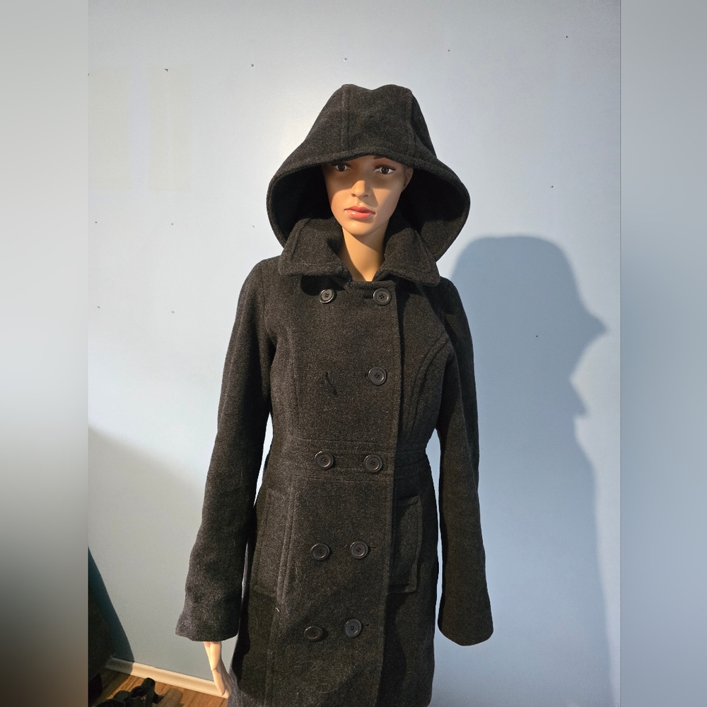Dark gray coat